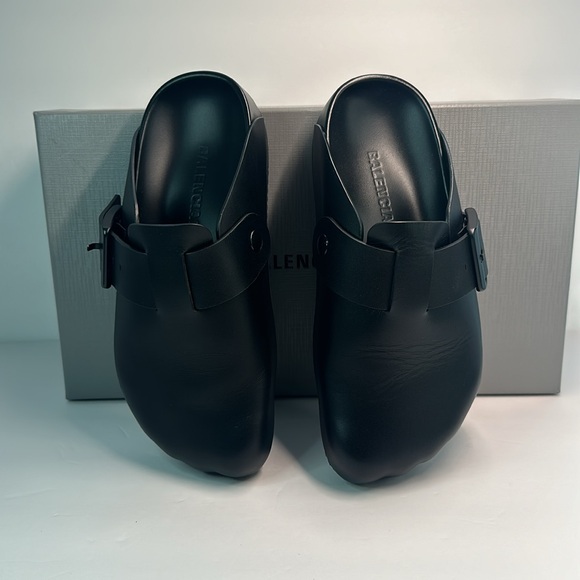 Balenciaga Women’s SUNDAY MULE ISunday Mule black matte calfskin - Picture 3 of 12